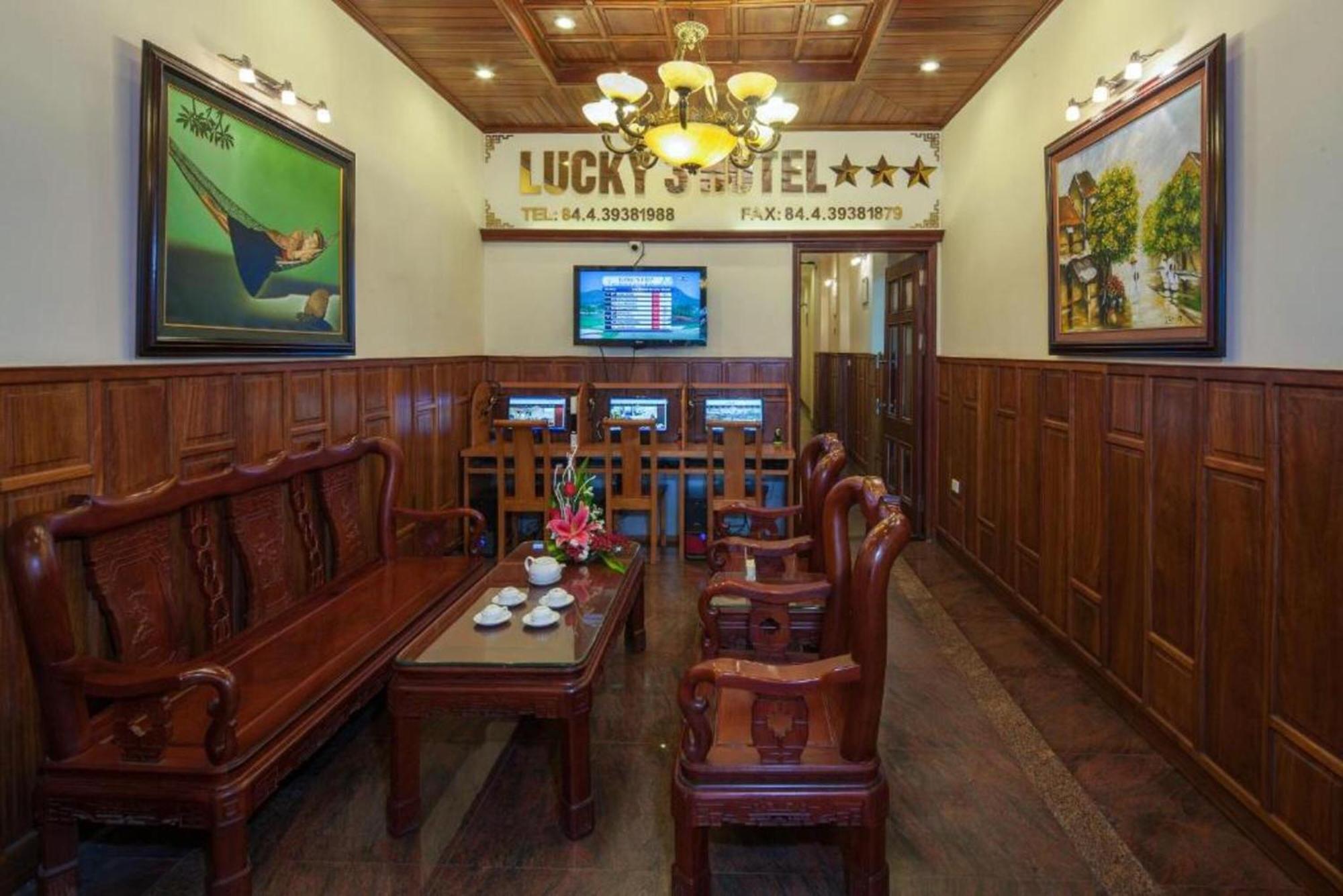 Lucky 3 Hotel & Travel Hanoi Exterior photo